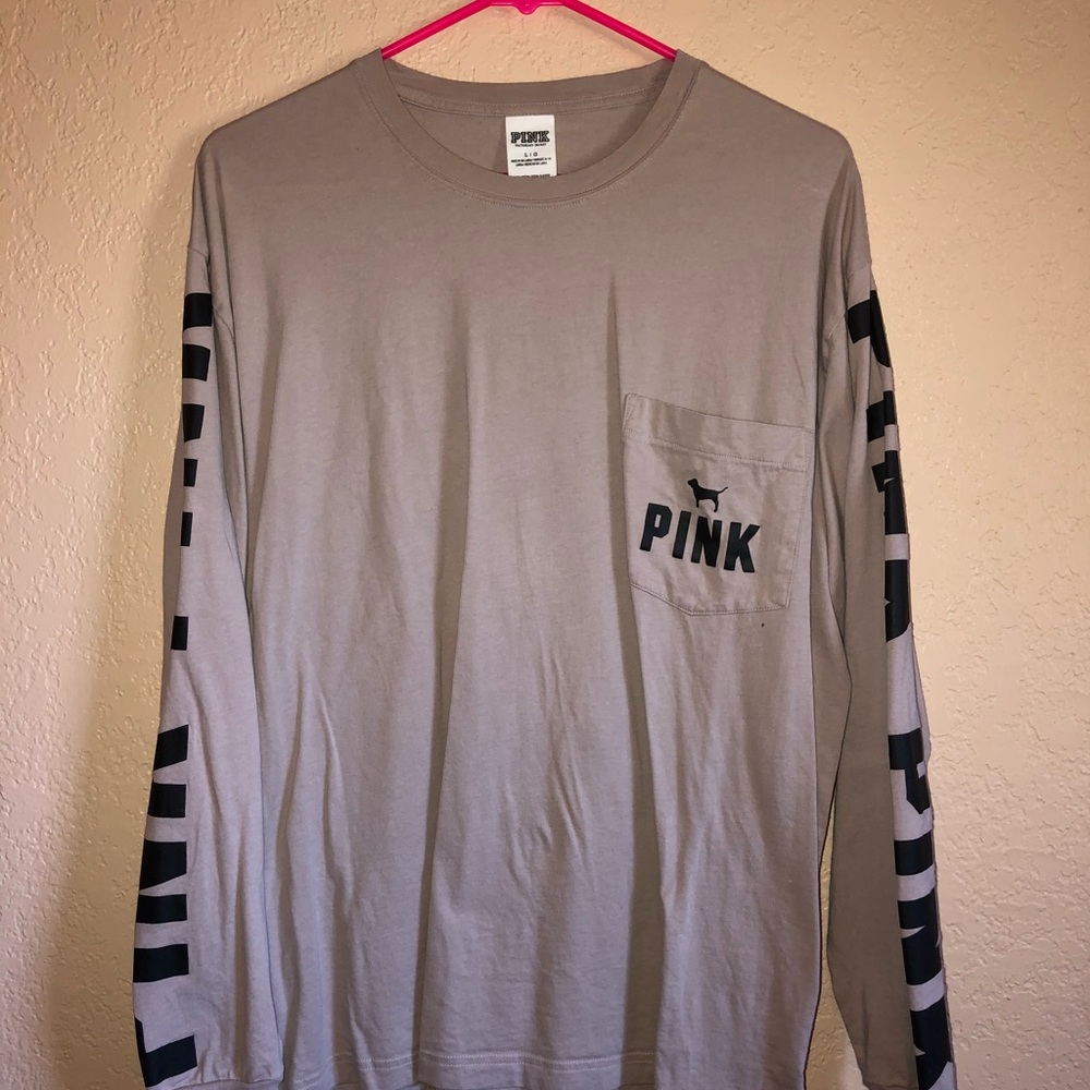 PINK like new LS top